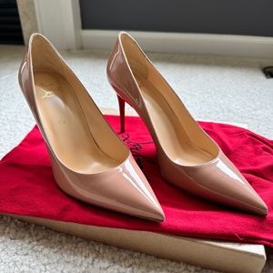 Kate 85 Patent Nude, Size 38